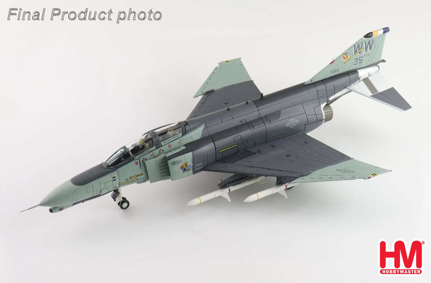 HOBBY MASTER F-4G WILD WEASELS 69-7253 561 TFS/35 TFW GEORGE AFB 1991
