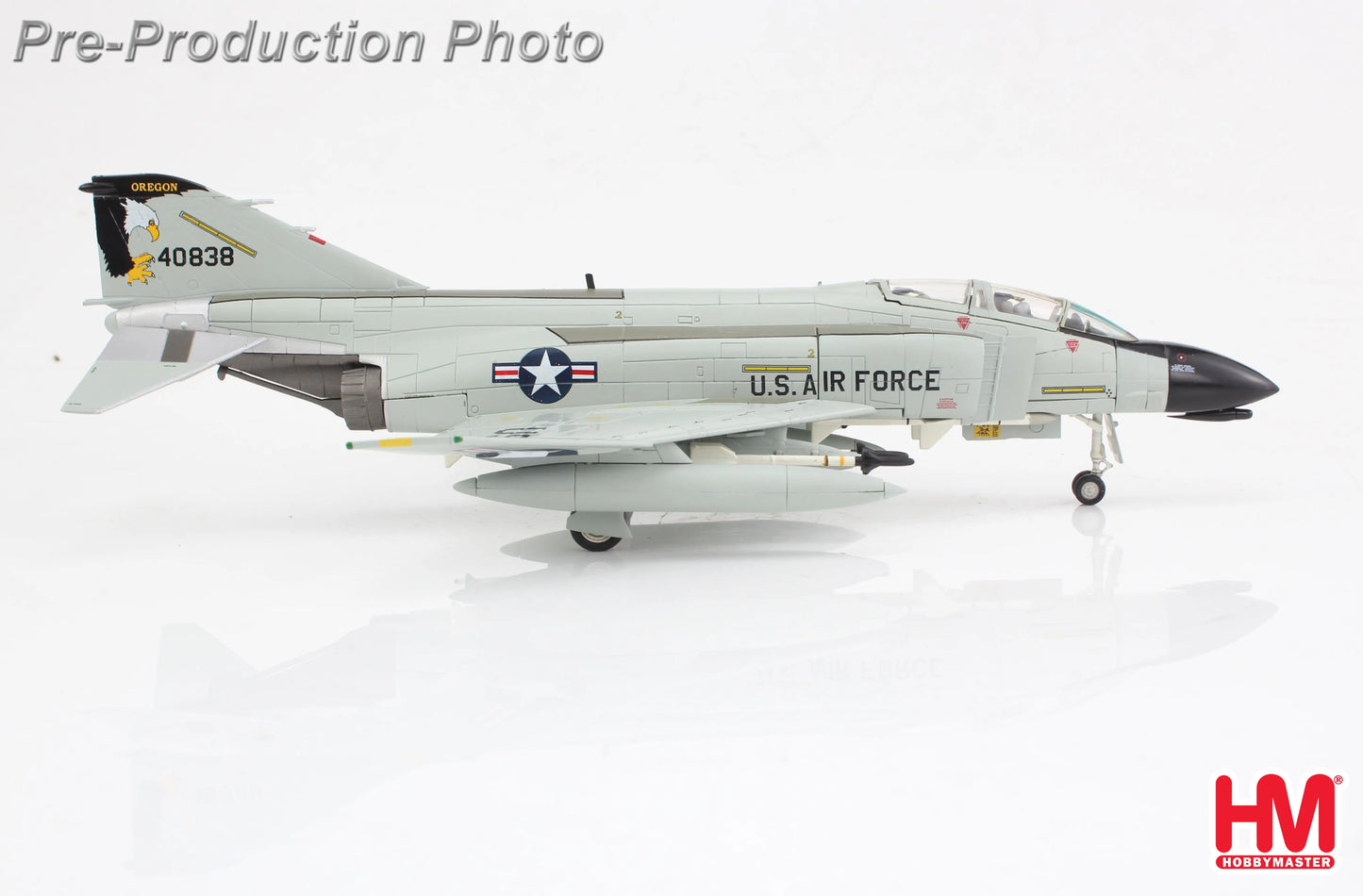 HOBBY MASTER F-4C USAF "OREGON ANG" 40838 114TH TFTS OREGON 1980'S