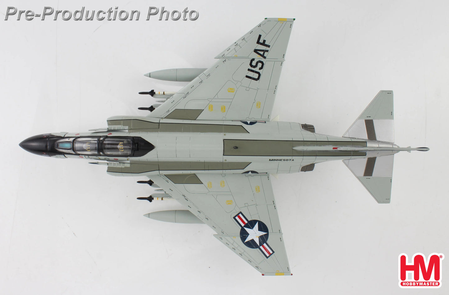 HOBBY MASTER F-4D USAF "MINNESOTA ANG" 65608 148TH FIG DULUTH IAP 1984