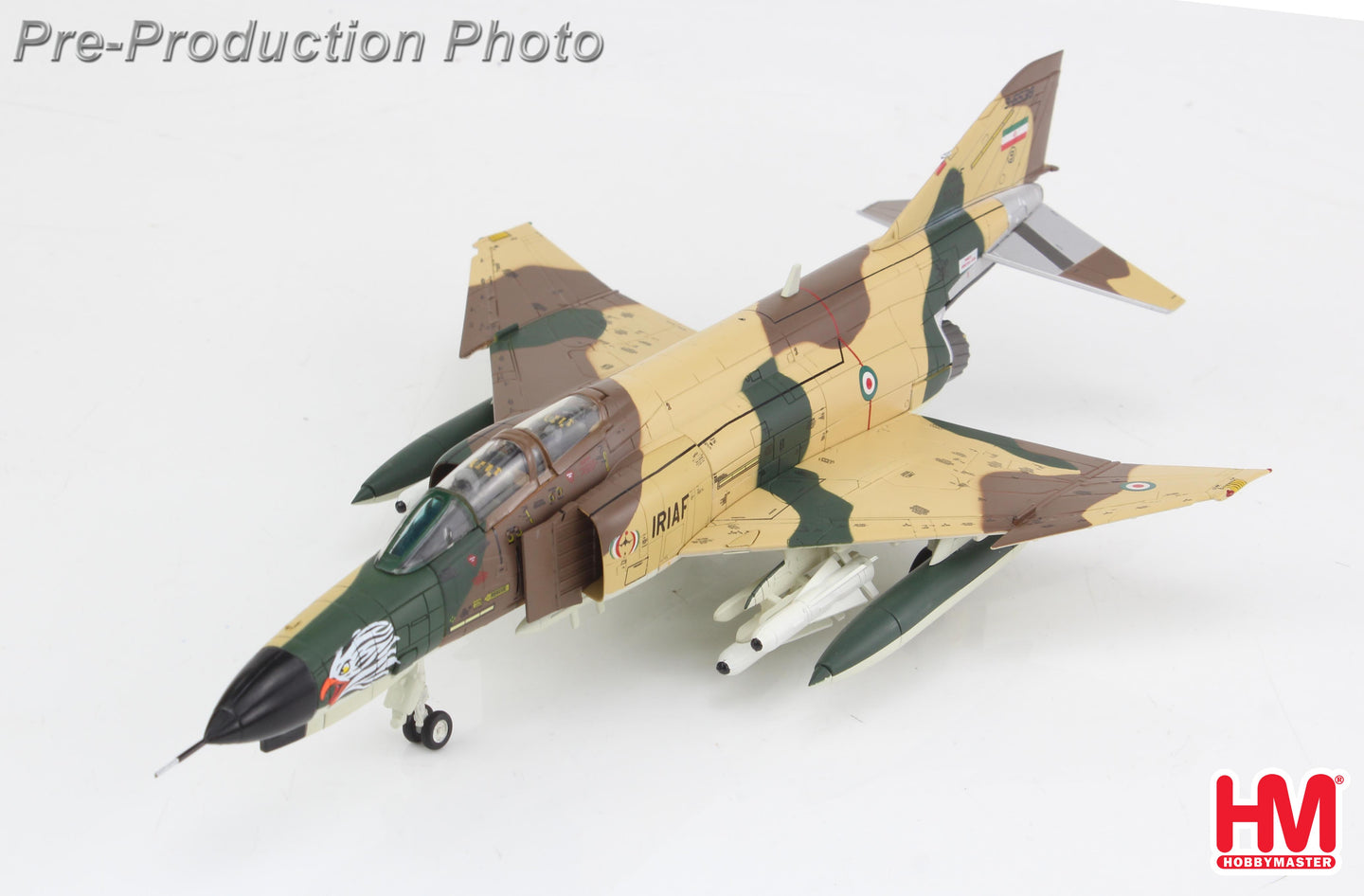 HOBBY MASTER F-4E "IRAN AIR SHOW 2024" 3-6538 IRIAF KISH ISLAND