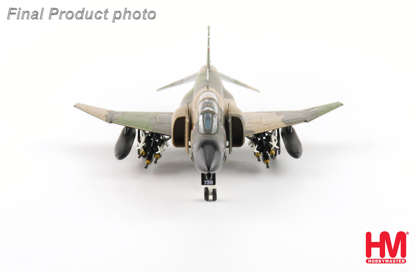 HOBBY MASTER F-4D PHANTOM II USAF "NIGHT OWL" 66-8738 497TH TFS UBON SEPT 1972