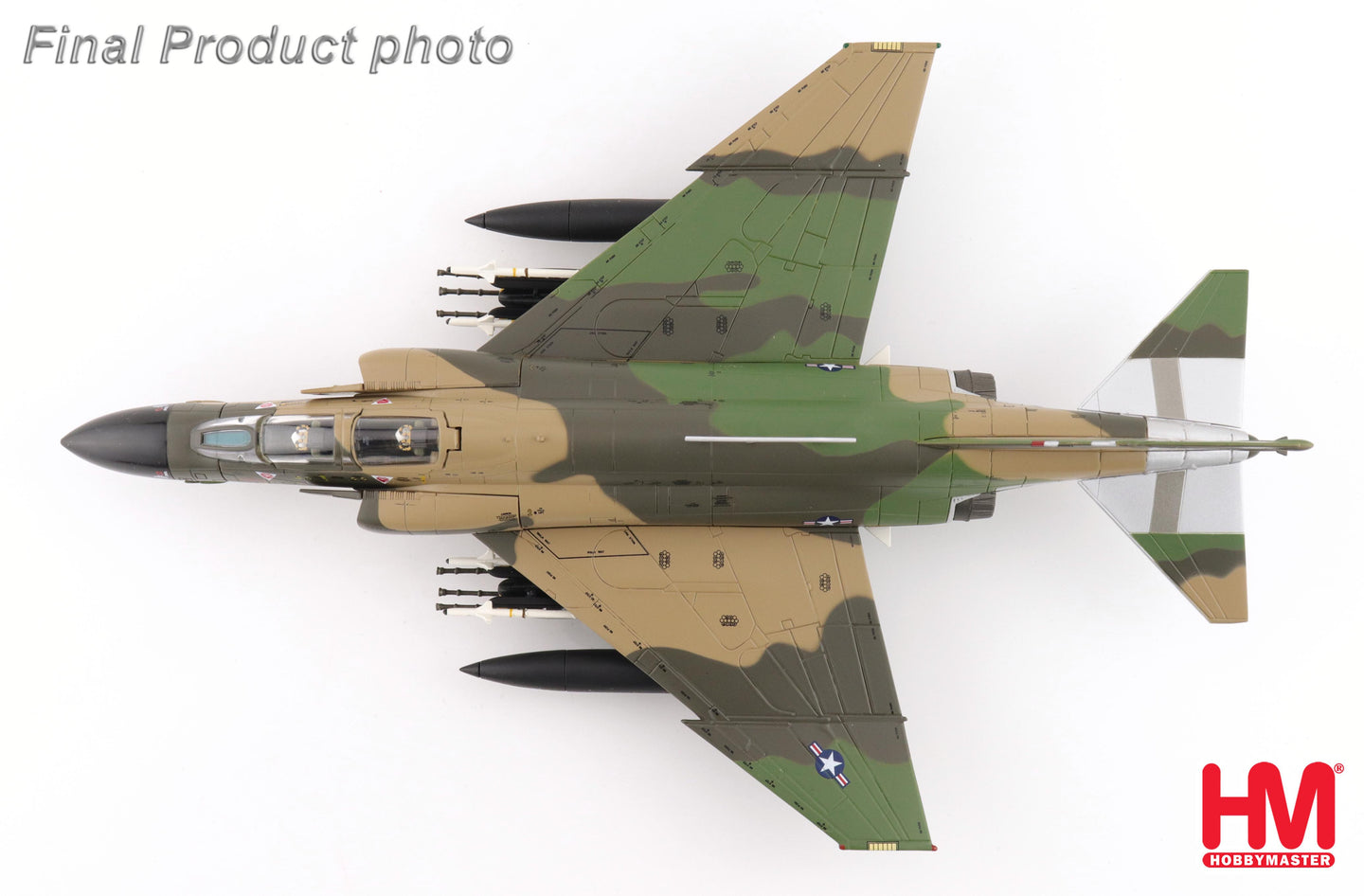 HOBBY MASTER F-4D PHANTOM II USAF "NIGHT OWL" 66-8738 497TH TFS UBON SEPT 1972