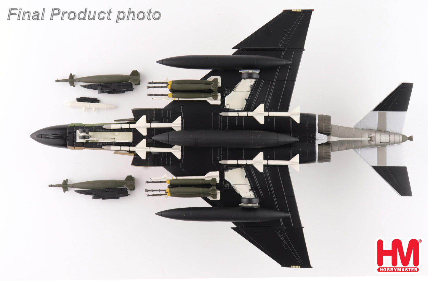 HOBBY MASTER F-4D PHANTOM II USAF "NIGHT OWL" 66-8738 497TH TFS UBON SEPT 1972