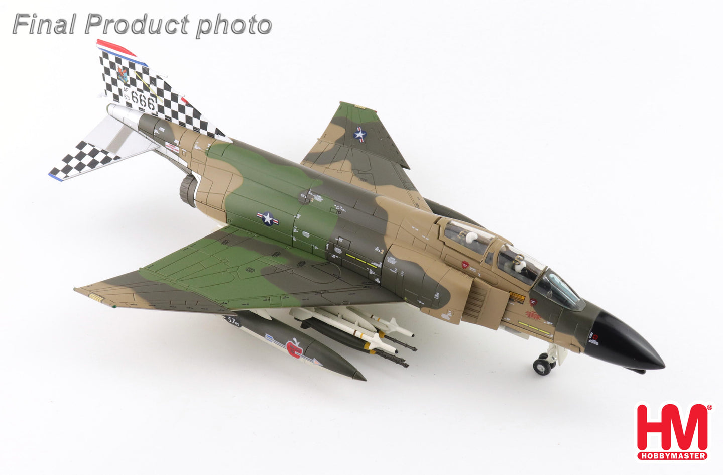 HOBBY MASTER F-4C PHANTOM II USAF "WILIAM TELL" 63-7666 57TH FIS ICELAND 1977