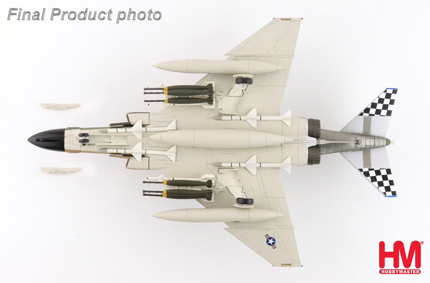 HOBBY MASTER F-4C PHANTOM II USAF "WILIAM TELL" 63-7666 57TH FIS ICELAND 1977