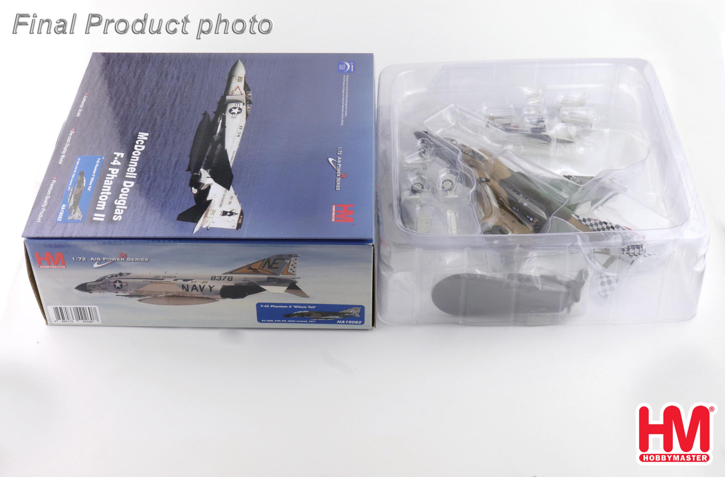 HOBBY MASTER F-4C PHANTOM II USAF "WILIAM TELL" 63-7666 57TH FIS ICELAND 1977
