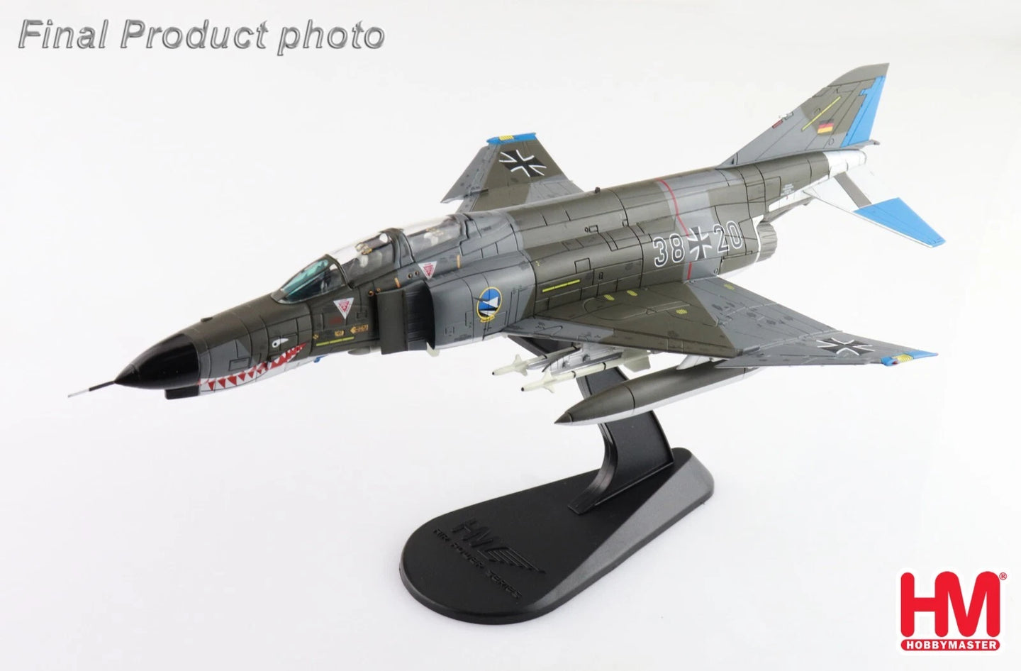 HOBBY MASTER F-4F PHANTOM II LUFTWAFFE REG: 38+20 "MOLDERS" 1982