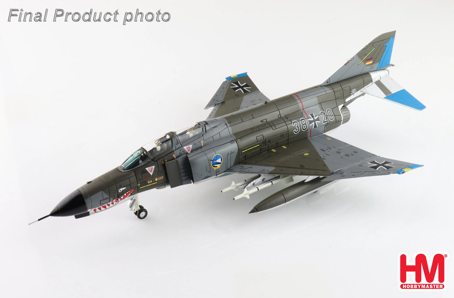 HOBBY MASTER F-4F PHANTOM II LUFTWAFFE REG: 38+20 "MOLDERS" 1982