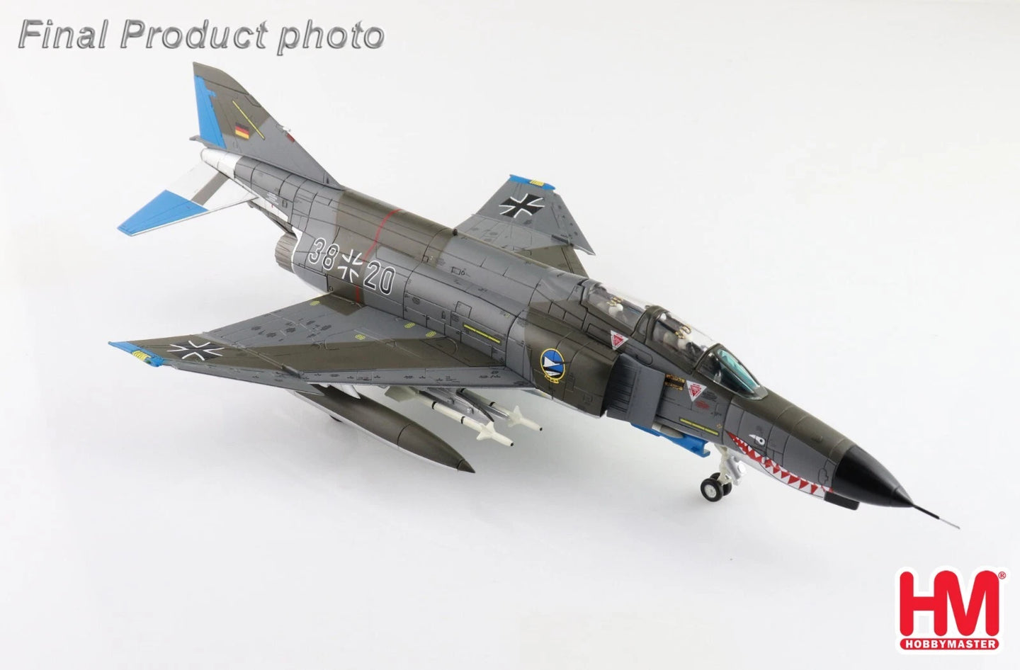 HOBBY MASTER F-4F PHANTOM II LUFTWAFFE REG: 38+20 "MOLDERS" 1982