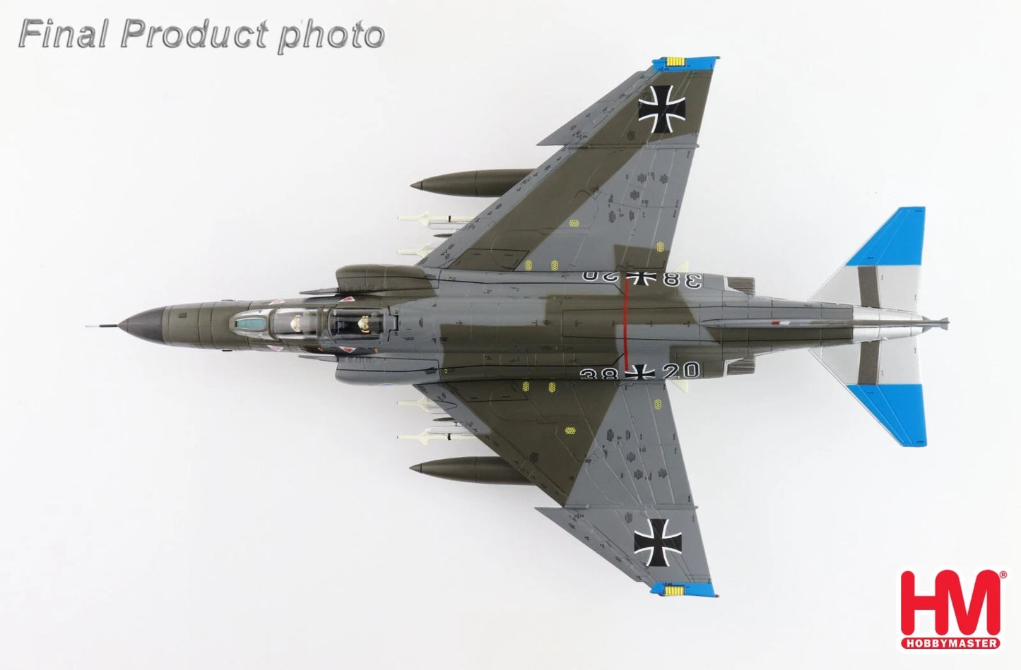 HOBBY MASTER F-4F PHANTOM II LUFTWAFFE REG: 38+20 "MOLDERS" 1982