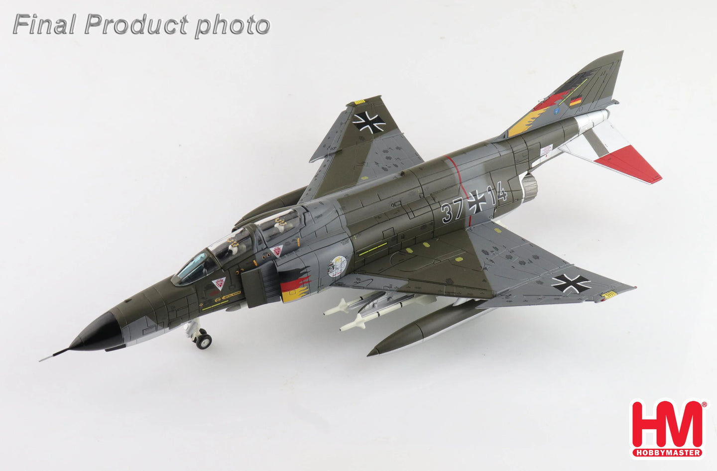 HOBBY MASTER F-4F LUFTWAFFE "50 YEARS OF PHANTOM" 37+14 2008
