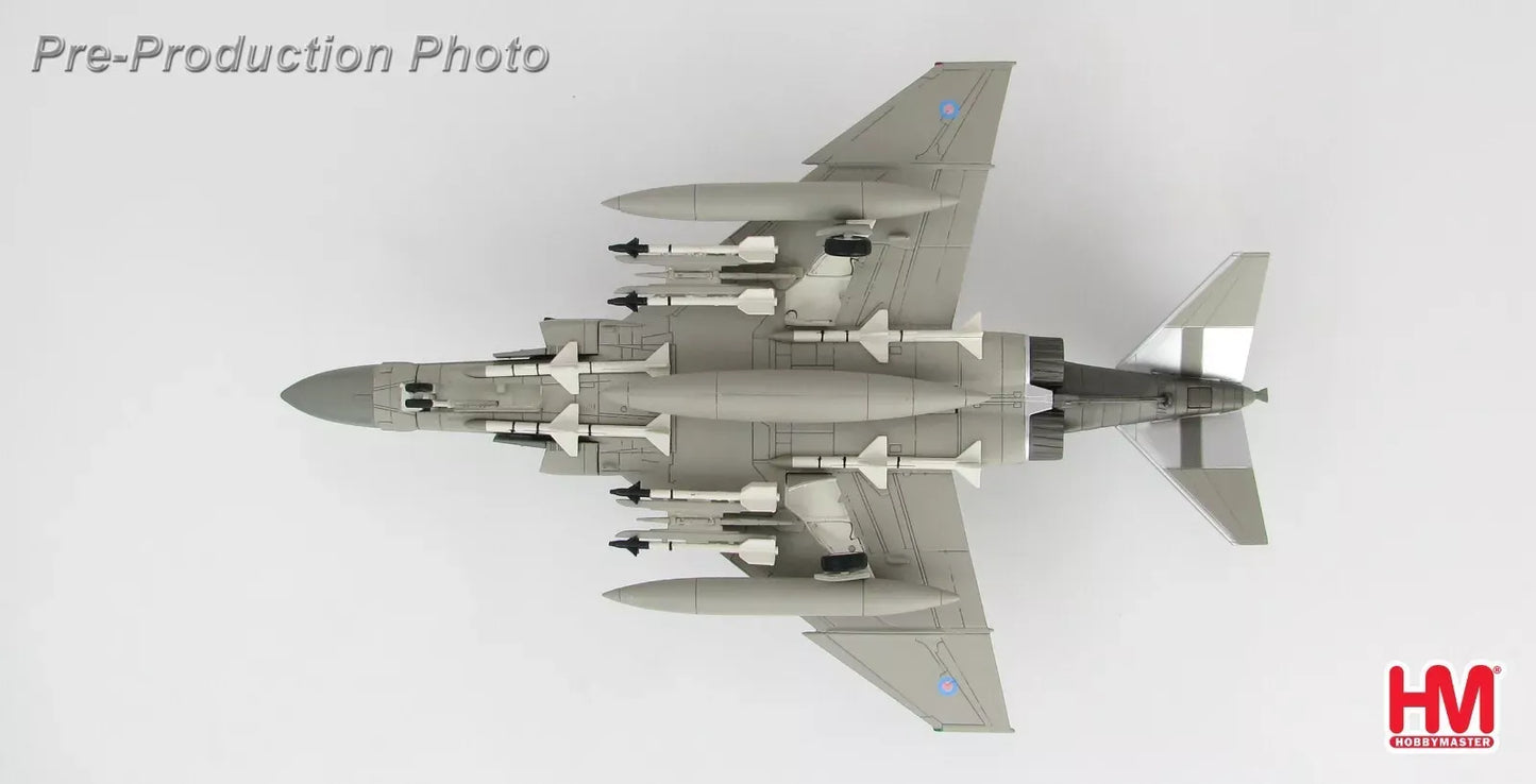 HOBBY MASTER MCDONNELL DOUGLAS F-4J PHANTOM II ROYAL AIR FORCE ZE357 NO.74 SQN, RAF WATTISHAM, ENGLAND, 1985