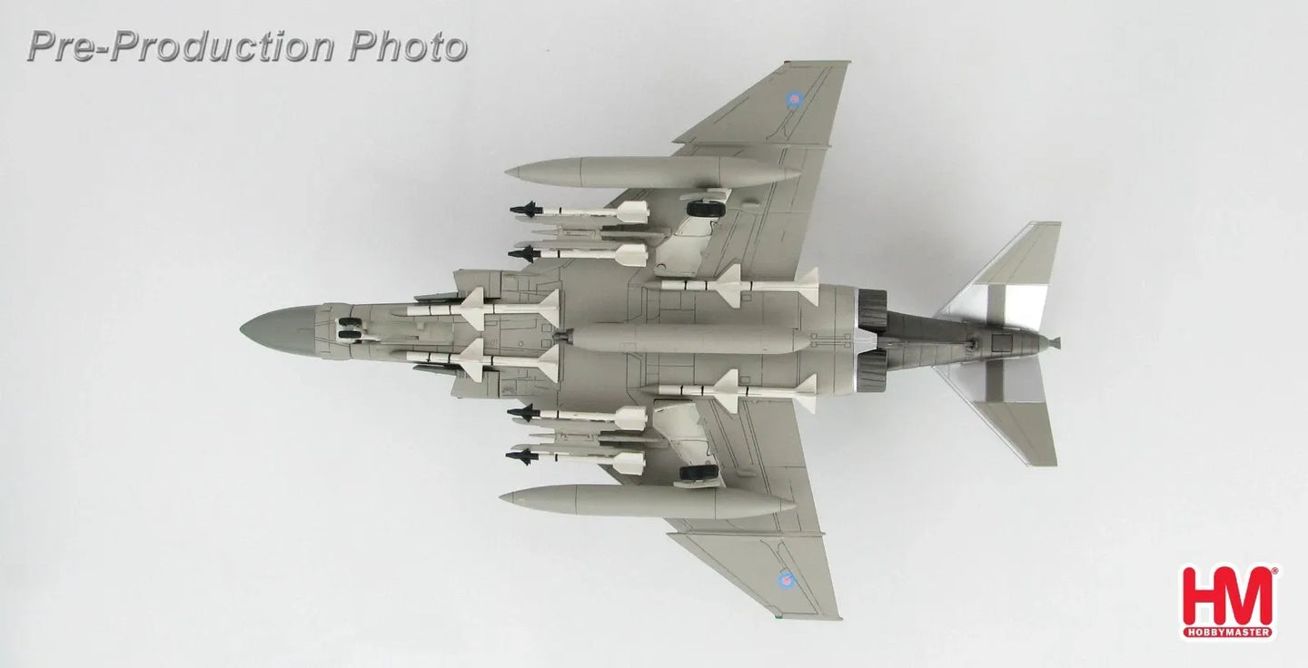 HOBBY MASTER MCDONNELL DOUGLAS F-4J PHANTOM II ROYAL AIR FORCE ZE357 NO.74 SQN, RAF WATTISHAM, ENGLAND, 1985