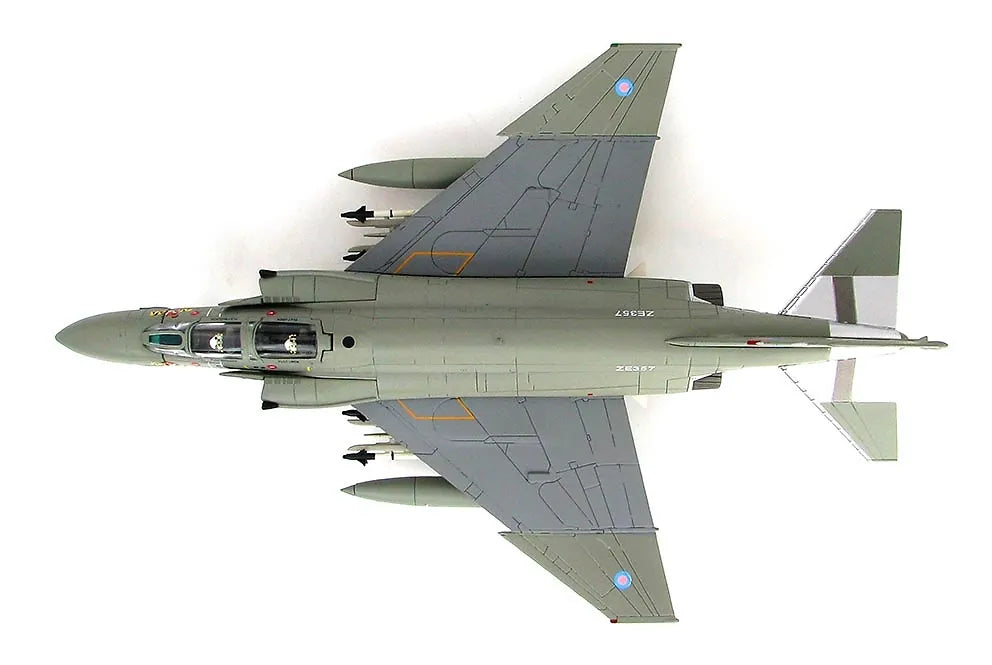 HOBBY MASTER MCDONNELL DOUGLAS F-4J PHANTOM II ROYAL AIR FORCE ZE357 NO.74 SQN, RAF WATTISHAM, ENGLAND, 1985