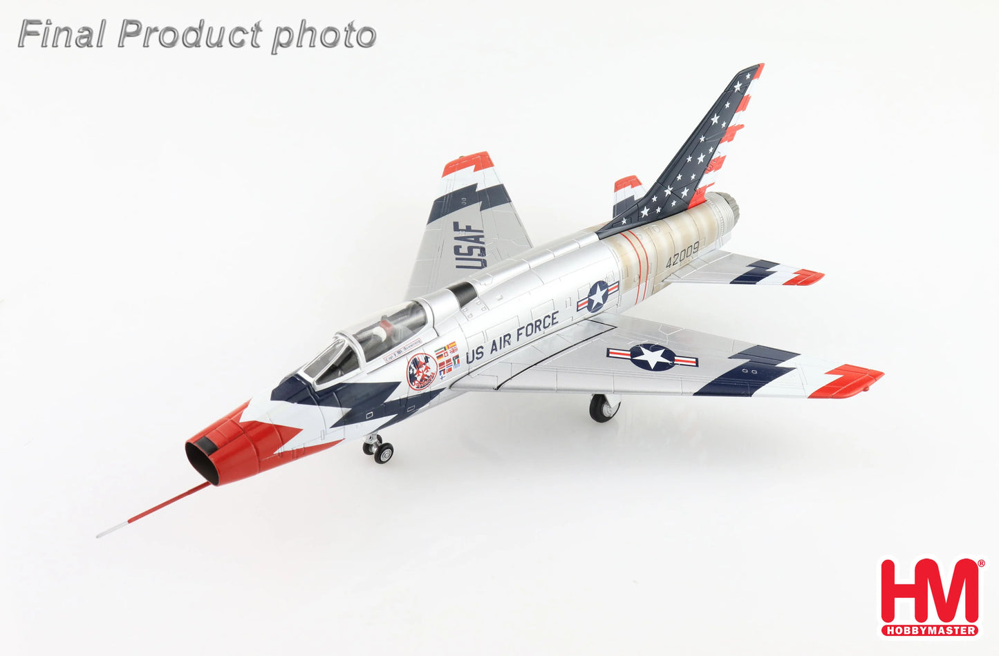 HOBBY MASTER F-100 SKYBLAZERS 542009 USAF 1960 SEASON