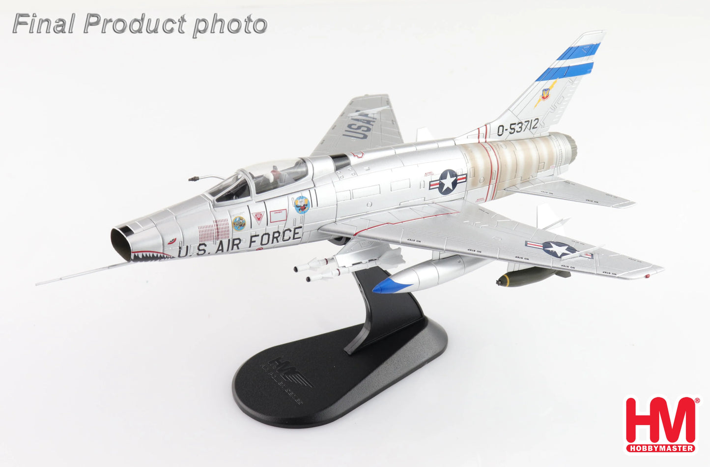 HOBBY MASTER F-100D SUPER SABRE REG: 55-3712 307 TFS BIEN HOA AB RVN 1965