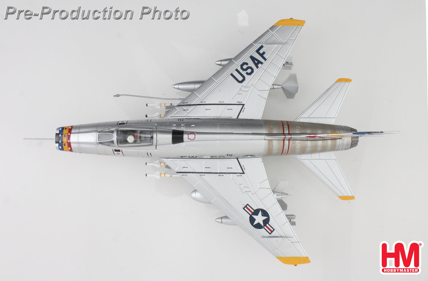 HOBBY MASTER F-100D SUPER SABRE 55-2950 81ST TFS 50TH TFW FRANCE 1958