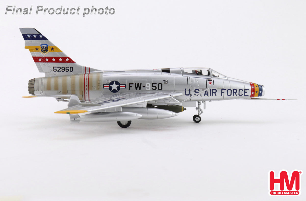 HOBBY MASTER F-100D SUPER SABRE 55-2950 81ST TFS 50TH TFW FRANCE 1958