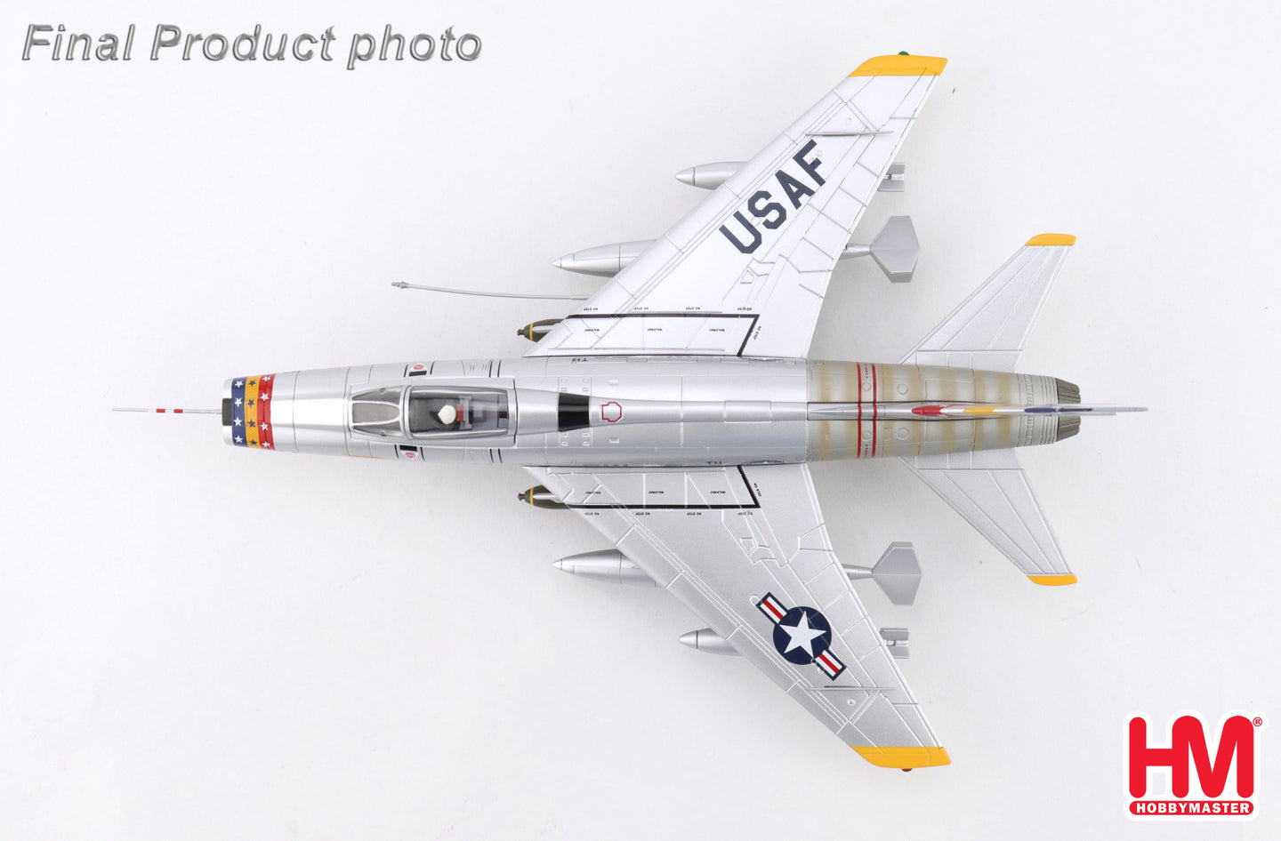 HOBBY MASTER F-100D SUPER SABRE 55-2950 81ST TFS 50TH TFW FRANCE 1958