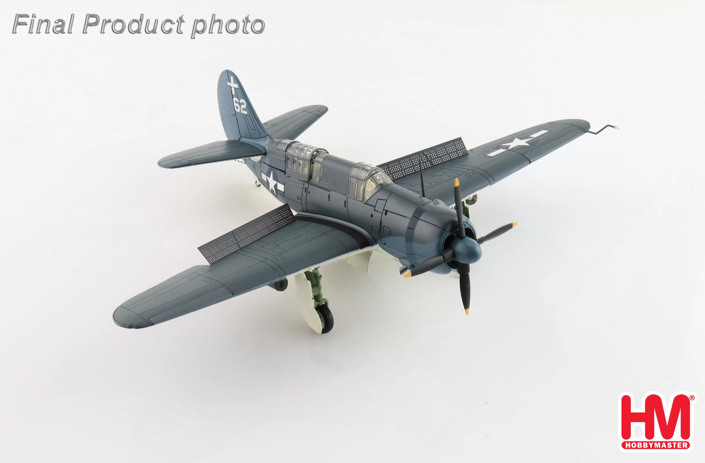 HOBBY MASTER SB2-C HELLDIVER WHITE 62 VB-18 USS INTREPID 1944