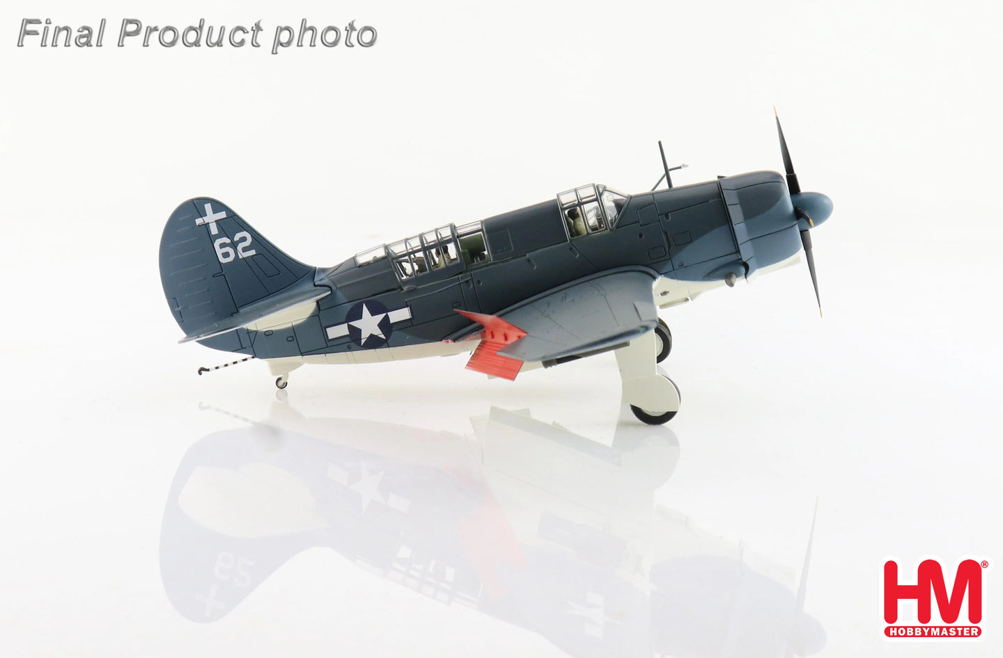 HOBBY MASTER SB2-C HELLDIVER WHITE 62 VB-18 USS INTREPID 1944