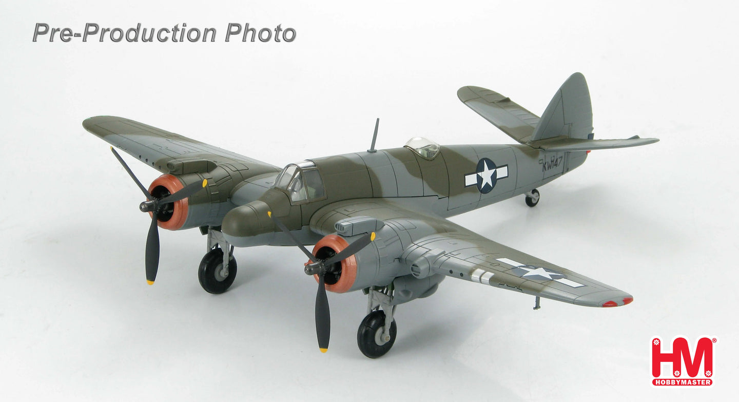 HOBBY MASTER BEAUFIGHTER MK. VIF "KW147" 415TH NFS 12TH USAAF LA VALLON FRANCE 1944
