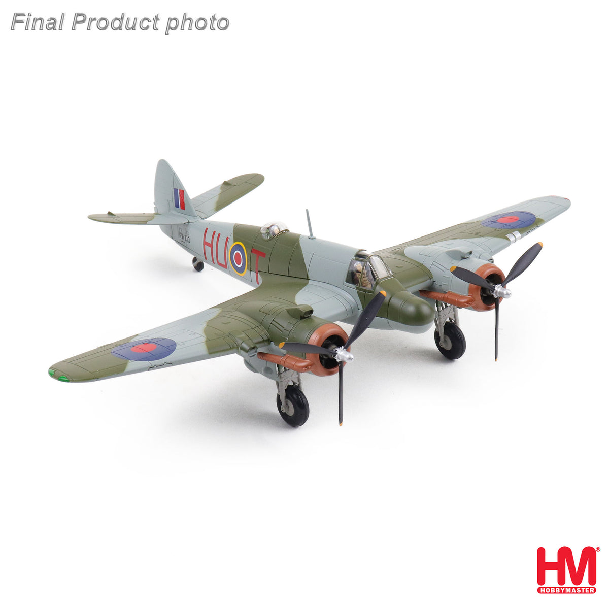 HOBBY MASTER BEAUFIGHTER VIF NO. 405 (LYNX) SQN. RCAF ENGLAND 1943