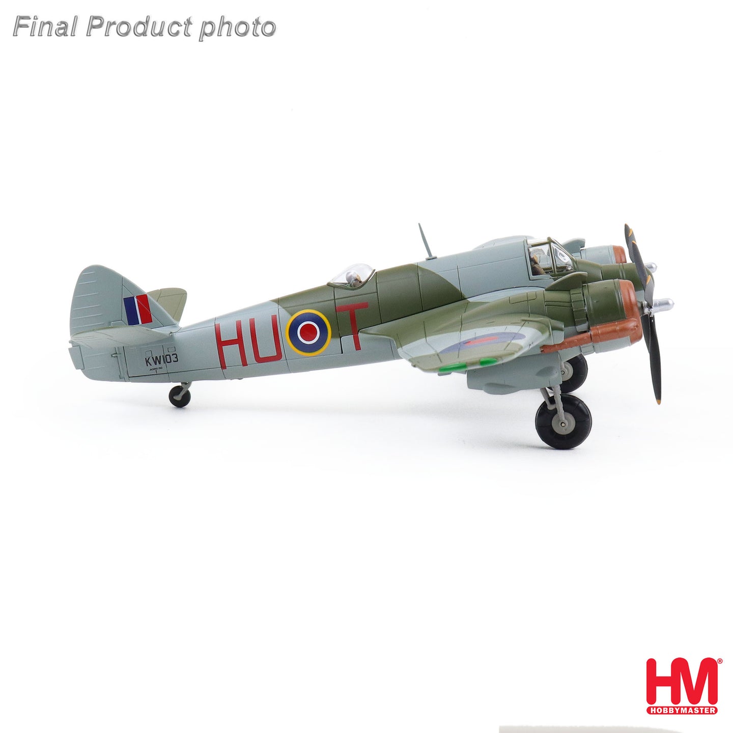 HOBBY MASTER BEAUFIGHTER VIF NO. 405 (LYNX) SQN. RCAF ENGLAND 1943