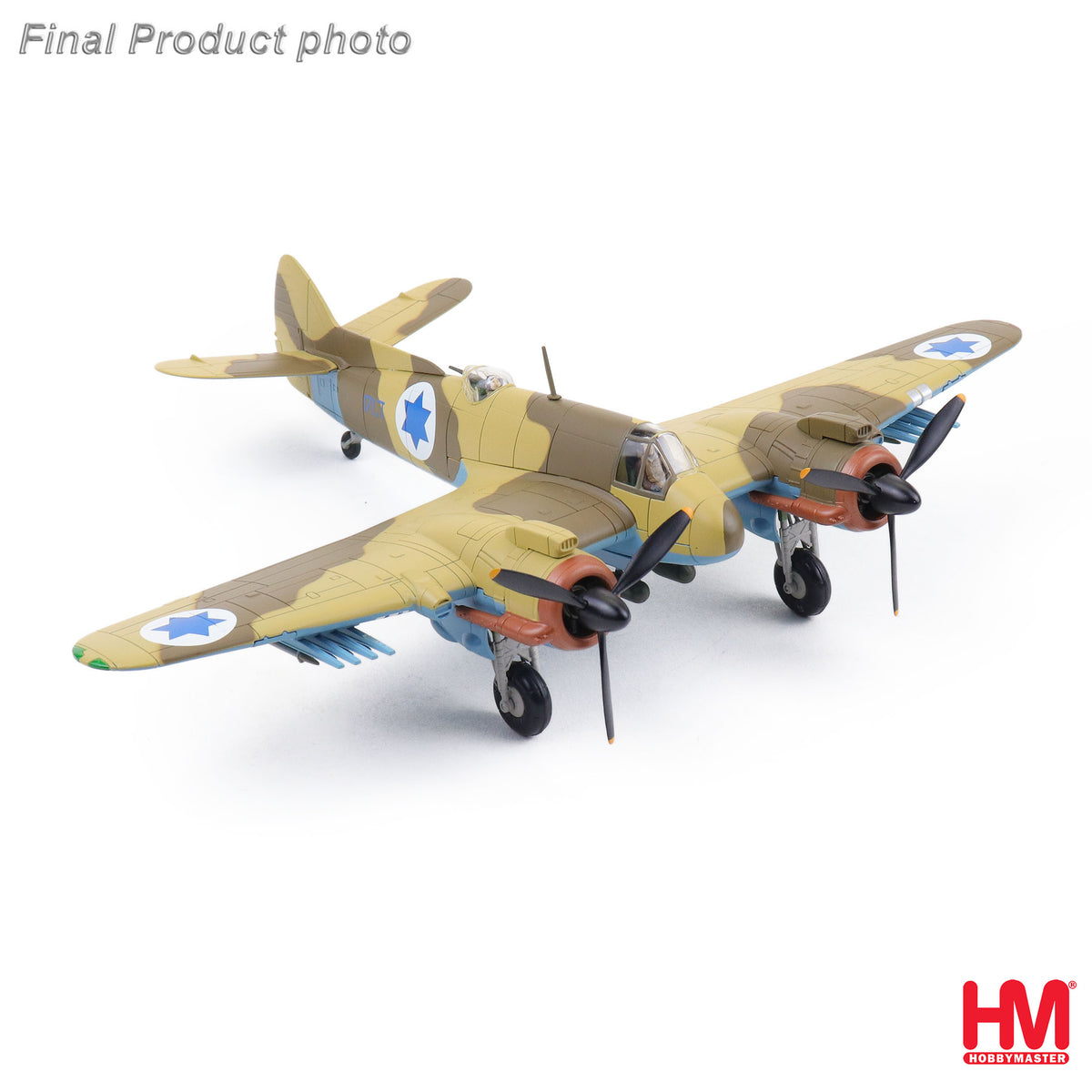 HOBBY MASTER BEAUFIGHTER TF MK. X RD448 103 TAJESET IAF 1948