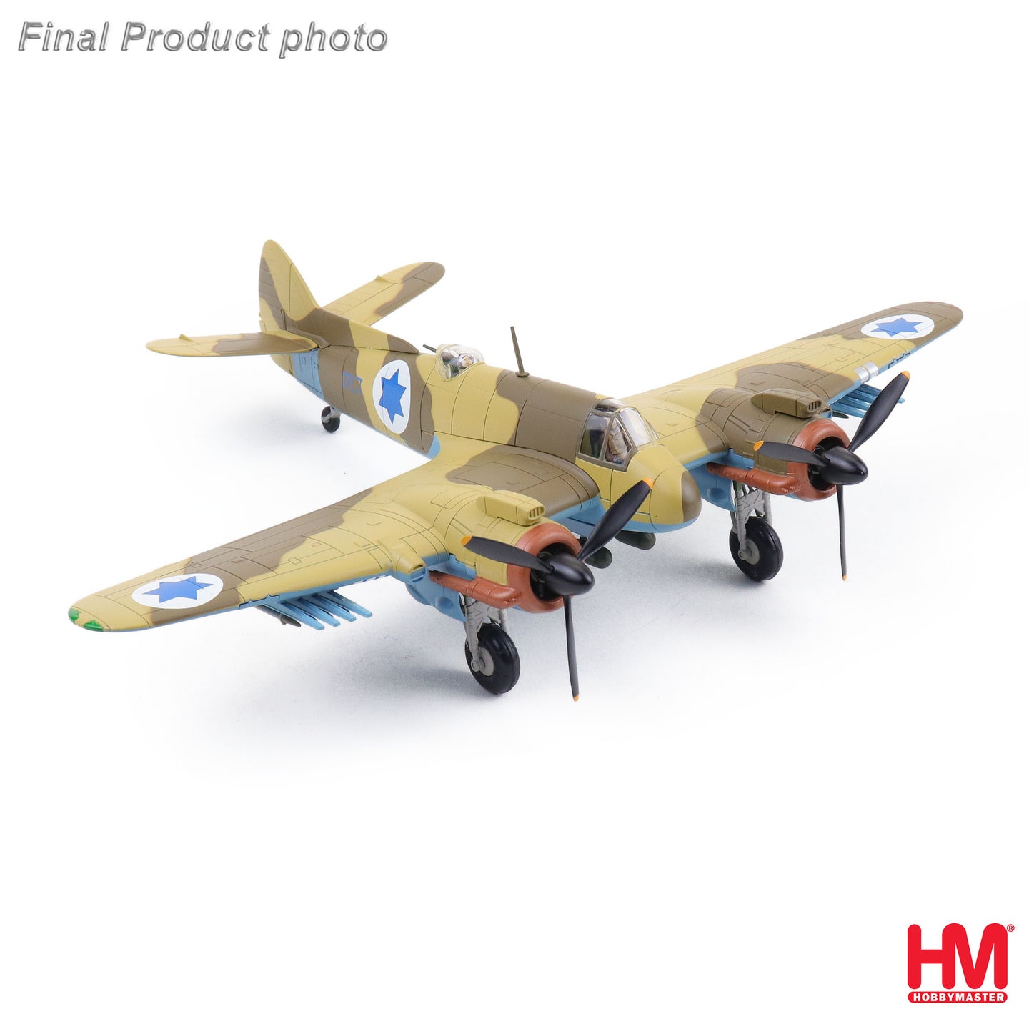 HOBBY MASTER BEAUFIGHTER TF MK. X RD448 103 TAJESET IAF 1948