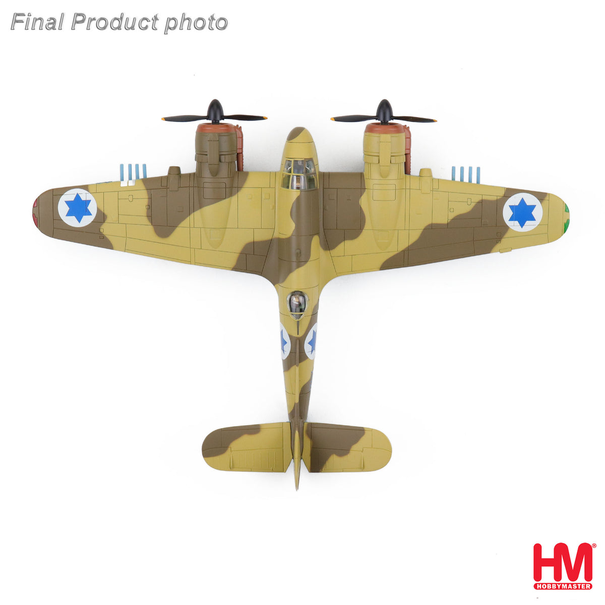 HOBBY MASTER BEAUFIGHTER TF MK. X RD448 103 TAJESET IAF 1948