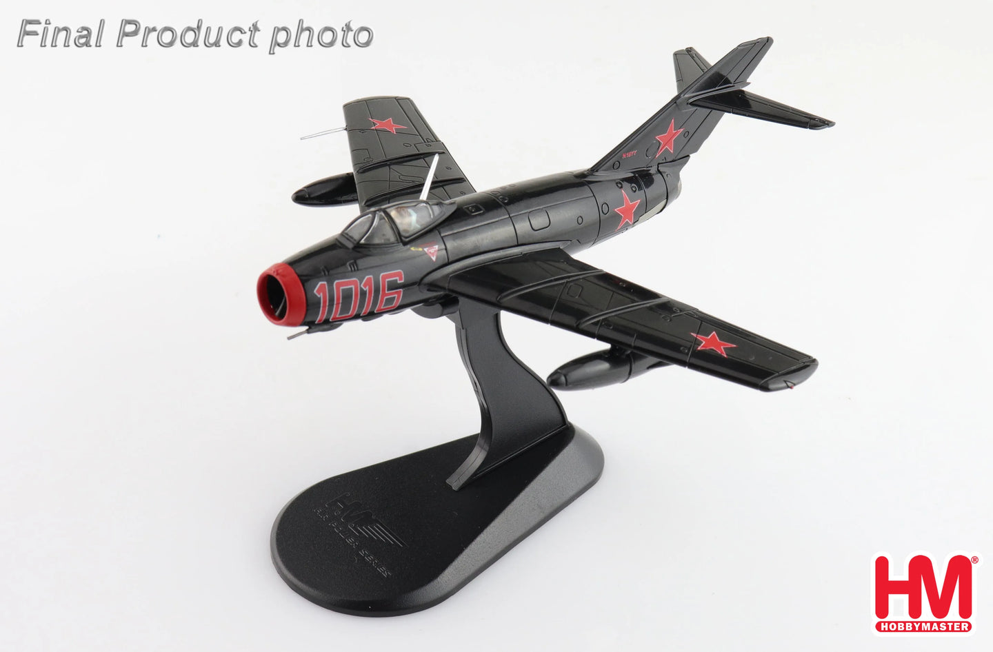 HOBBY MASTER MIG-15BIS EXPERIMENTAL RED 1016 COMBAT AIR MUSEM KANSAS