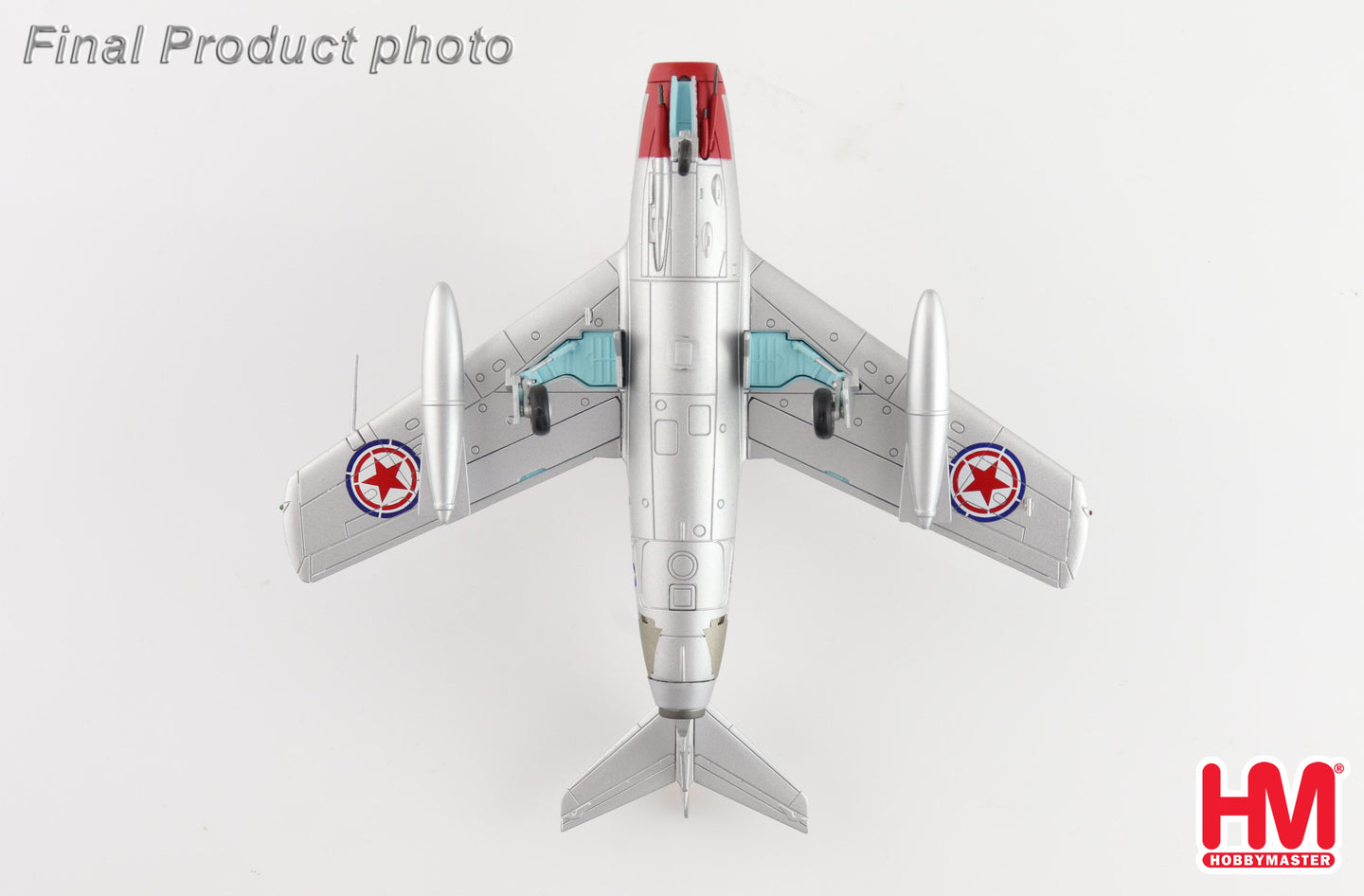 HOBBY MASTER MIG-15BIS CHINESE PEOPLES VOLUNTEERS AIR FORCE (CPVAF) "CHINESE OPERA HOUSE SCHEME