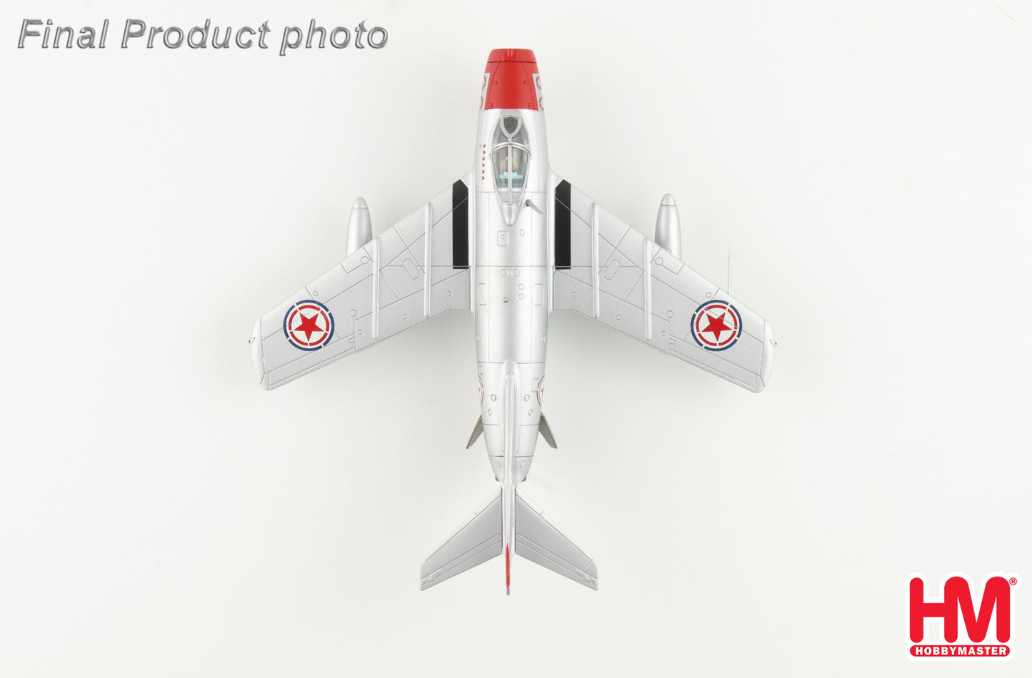 HOBBY MASTERS MIG-15BIS RED 08 CHINESE PEOPLES VOLUNTEERS AIR FORCE 1950'S