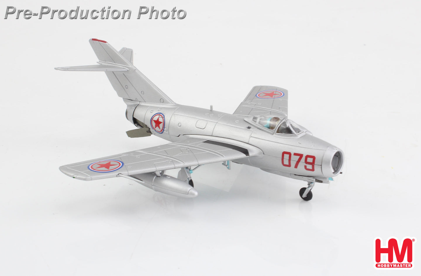HOBBY MASTER MIG-15BIS "RED 079" CHINESE PEOPLES VOLUNTEERS AF NORTH KOREA 1950S