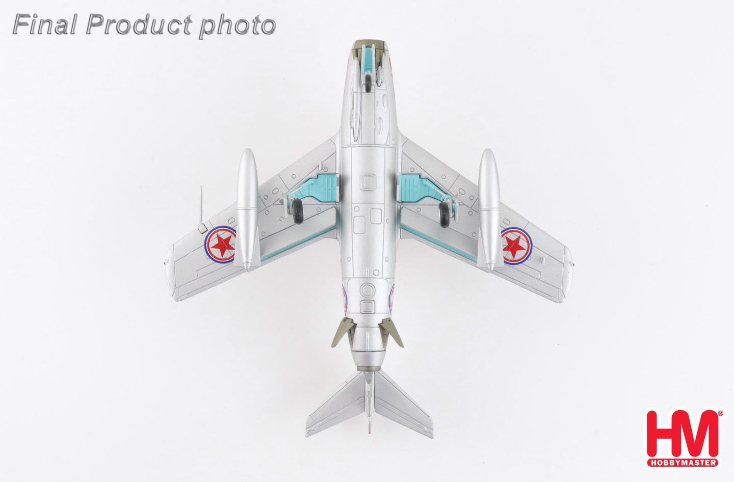 HOBBY MASTER MIG-15BIS "RED 079" CHINESE PEOPLES VOLUNTEERS AIR FORCE NORTH KOREA 1950'S