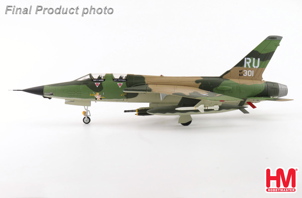 HOBBY MASTER EF-105F WILD WEASEL III USAF 355TH TFW, 357TH TFS "JINKIN JOSIE" 63-8301 THAILAND 1968