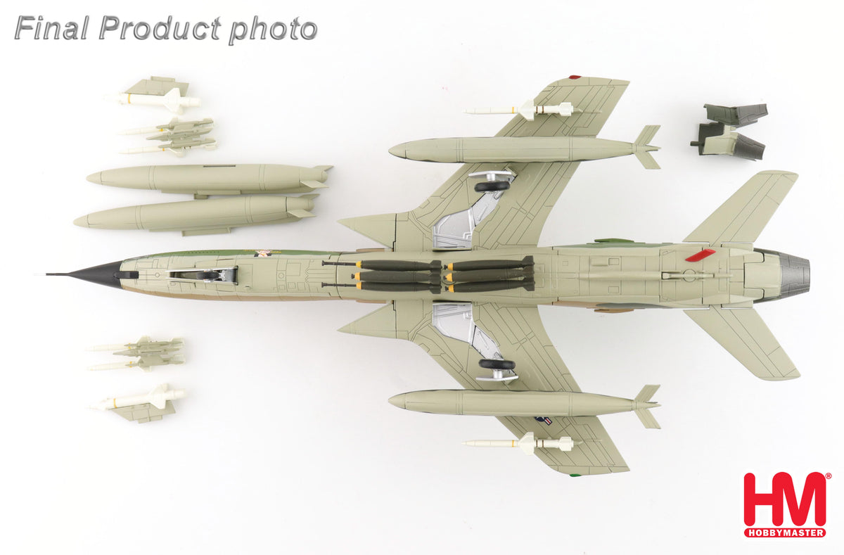 HOBBY MASTER EF-105F WILD WEASEL III USAF 355TH TFW, 357TH TFS "JINKIN JOSIE" 63-8301 THAILAND 1968