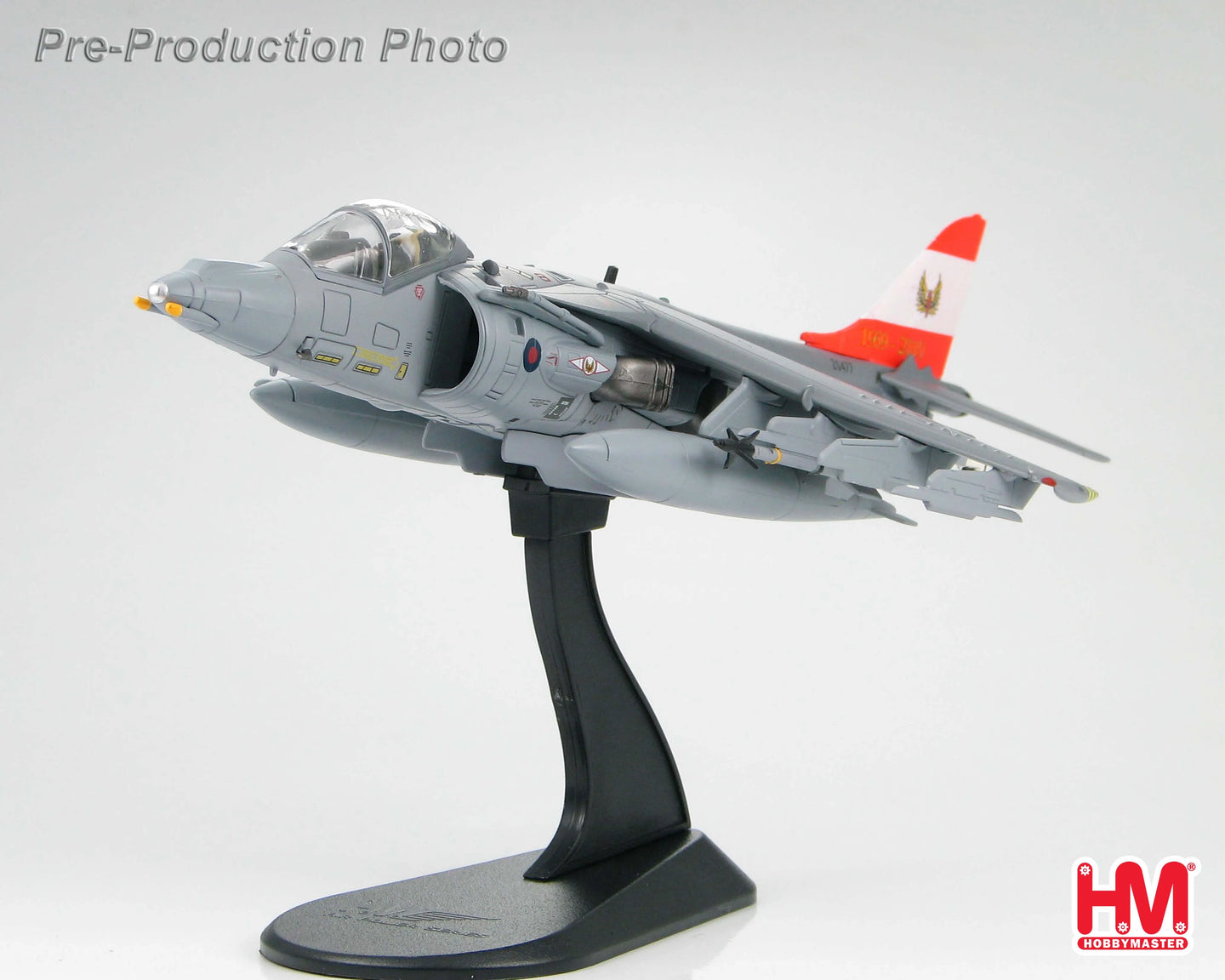 HOBBY MASTER HARRIER GR.MK 9 RAF HARRIER RETIREMENT 2010