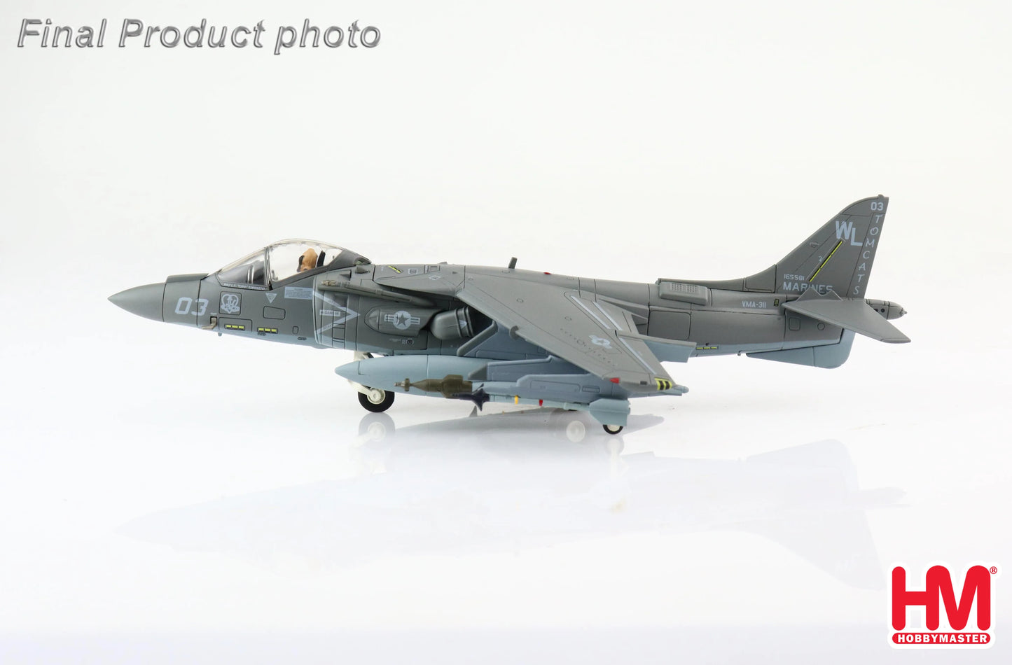 HOBBY MASTER AV-8B HARRIER II PLUS BUNO AFGHANISTAN 2013