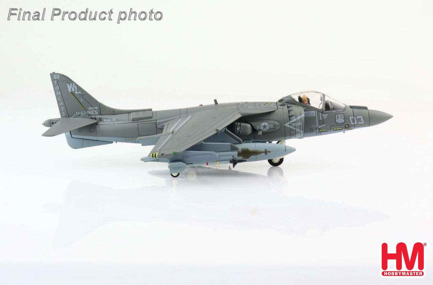 HOBBY MASTER AV-8B HARRIER II PLUS BUNO AFGHANISTAN 2013