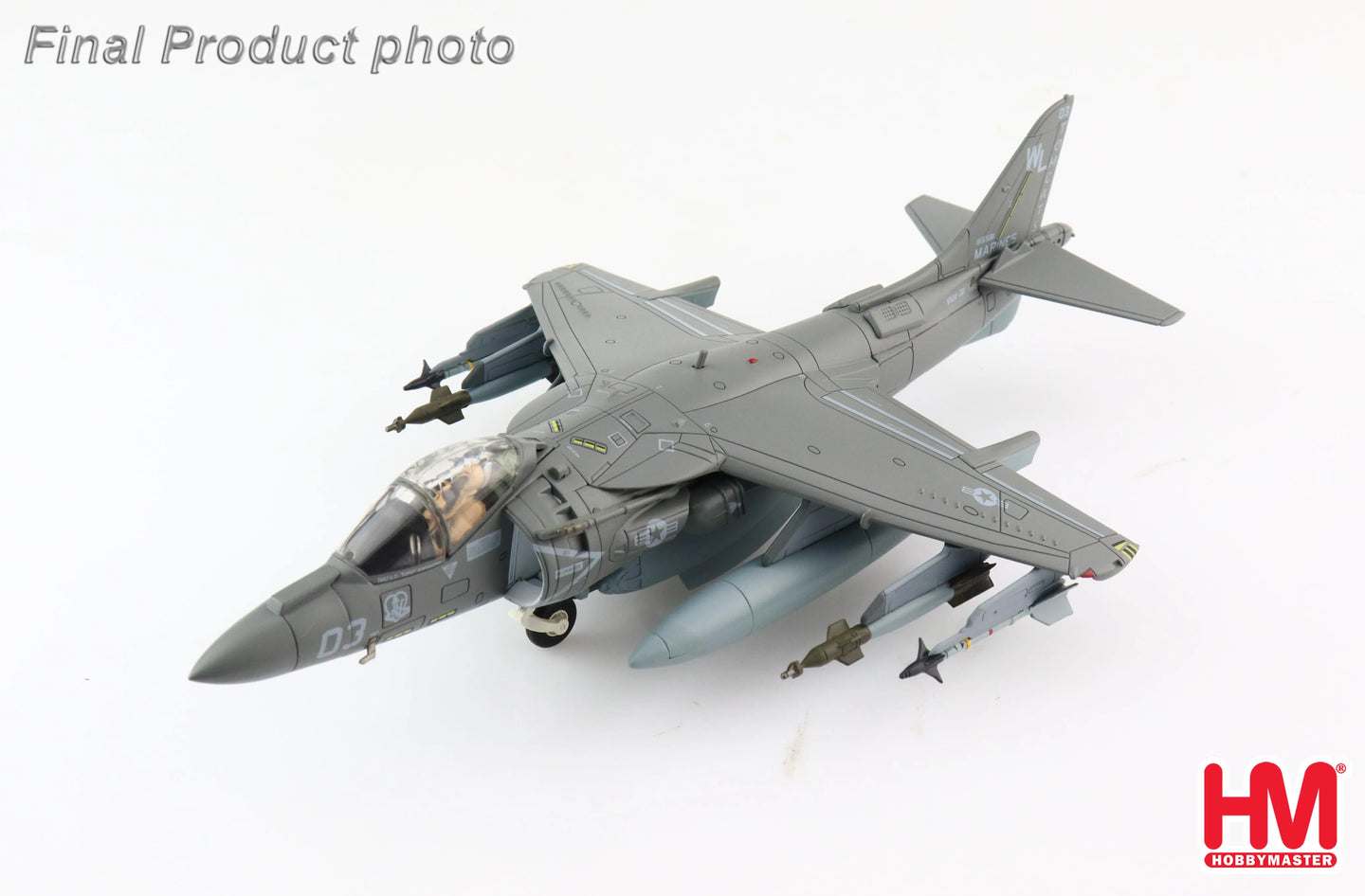 HOBBY MASTER AV-8B HARRIER II PLUS BUNO AFGHANISTAN 2013