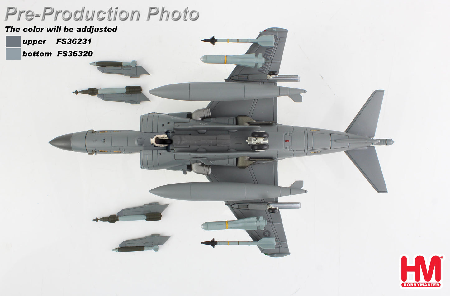 HOBBY MASTER AV-8B II PLUS US MARINES "OPERATION INHERENT RESOLVE" 165357, VMA-231, USCENTCOM, 2017