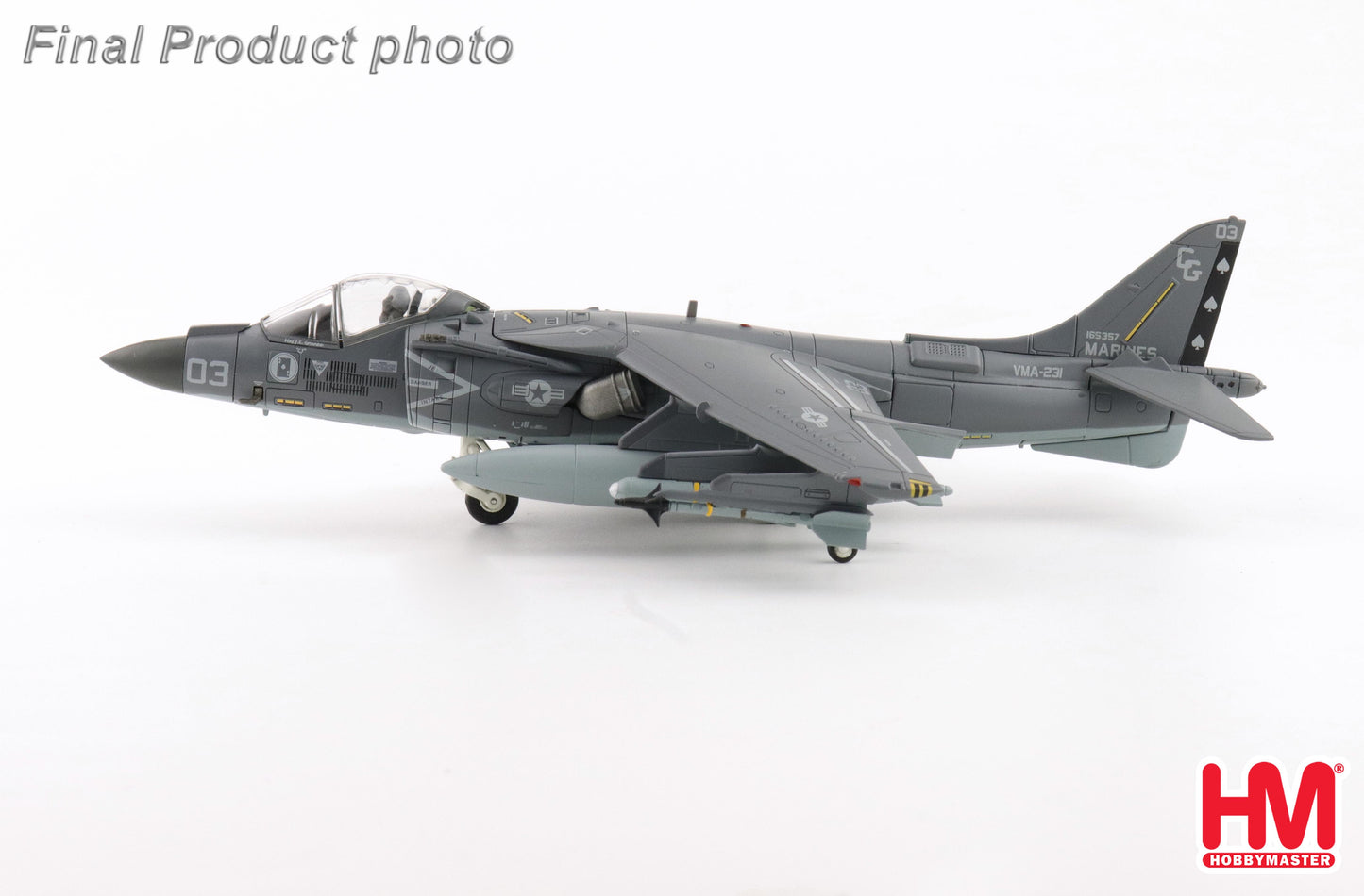 HOBBY MASTER AV-8B II PLUS US MARINES "OPERATION INHERENT RESOLVE" 165357, VMA-231, USCENTCOM, 2017