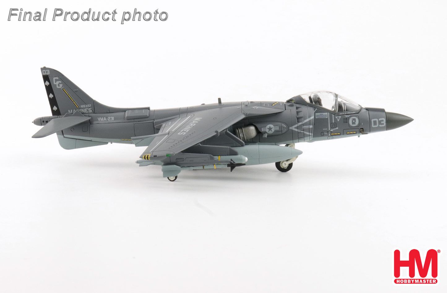 HOBBY MASTER AV-8B II PLUS US MARINES "OPERATION INHERENT RESOLVE" 165357, VMA-231, USCENTCOM, 2017