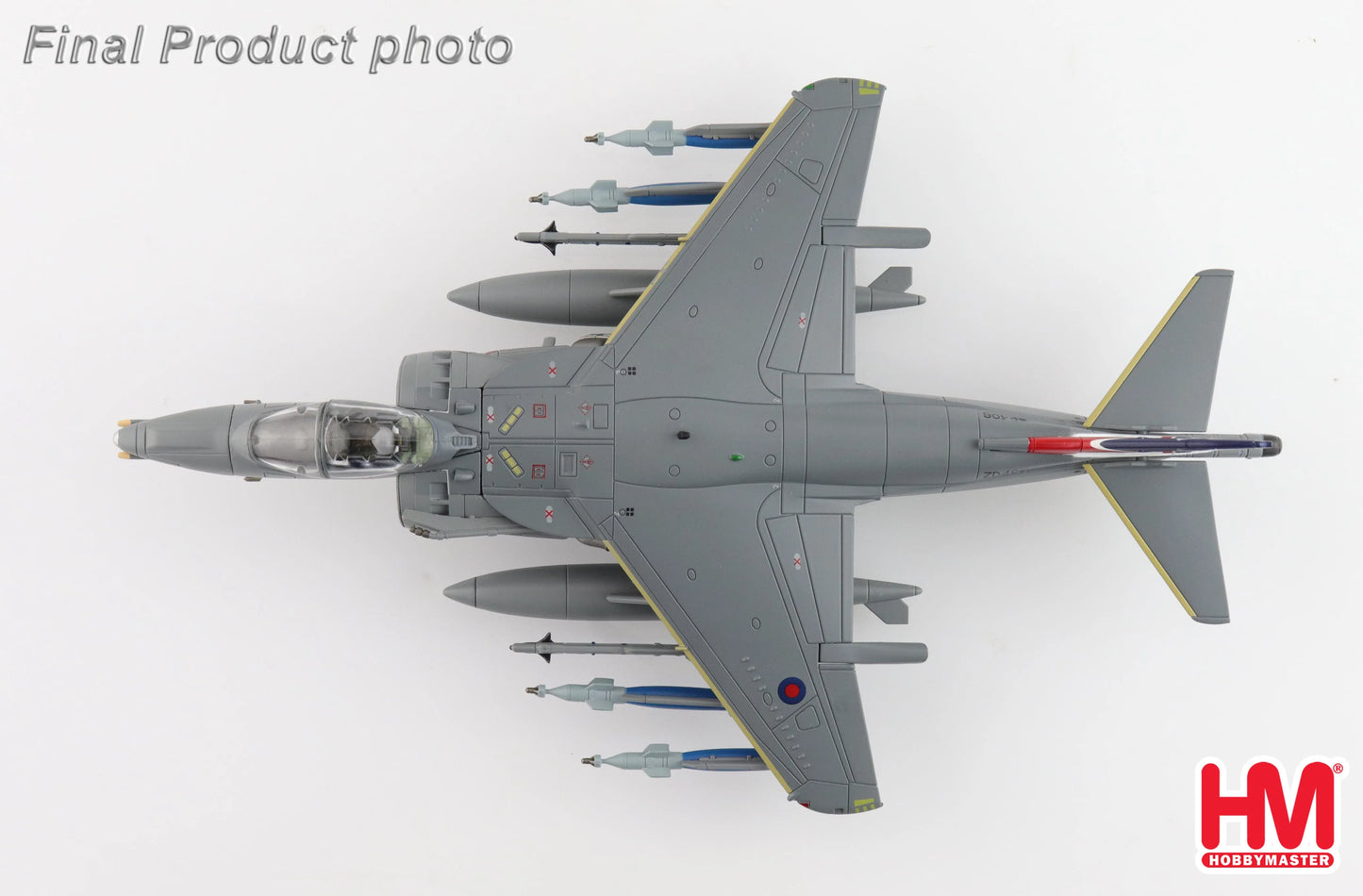 HOBBY MASTER HARRIER GR9 ZD406 ROYAL NAVY STRIKE WING RAF COTTESMORE 2009