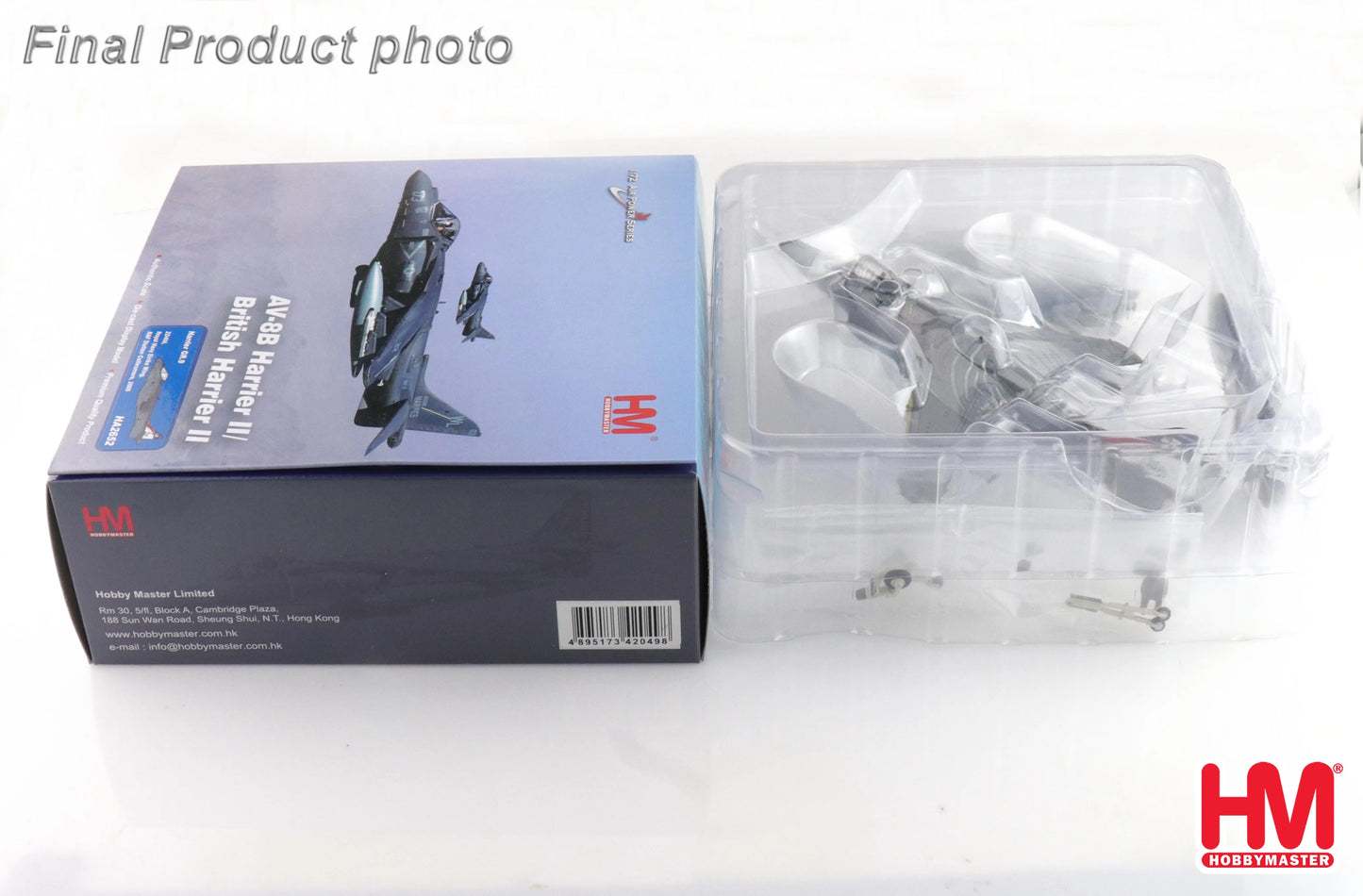 HOBBY MASTER HARRIER GR9 ZD406 ROYAL NAVY STRIKE WING RAF COTTESMORE 2009