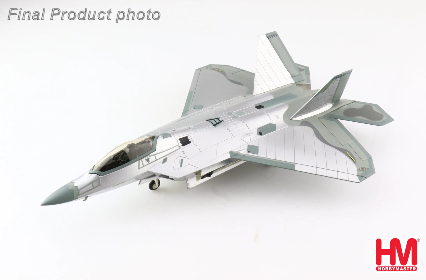 HOBBY MASTER F-22A RAPTOR MIRROR COATING NOVEMBER 2021
