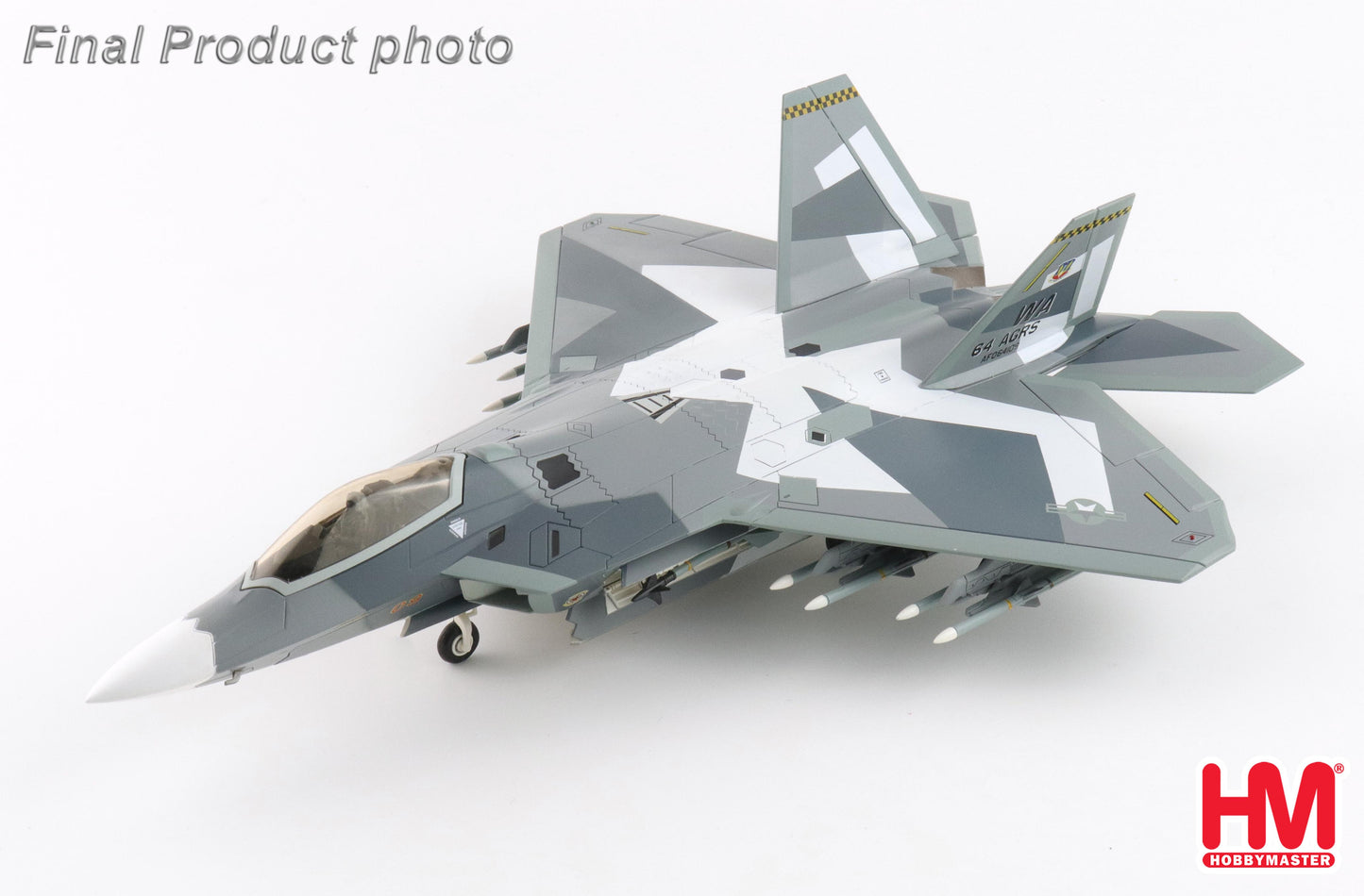 HOBBY MASTER F-22 USAF "SPLINTER CAMOUFLAGE (FICTITIOUS SCHEME)"