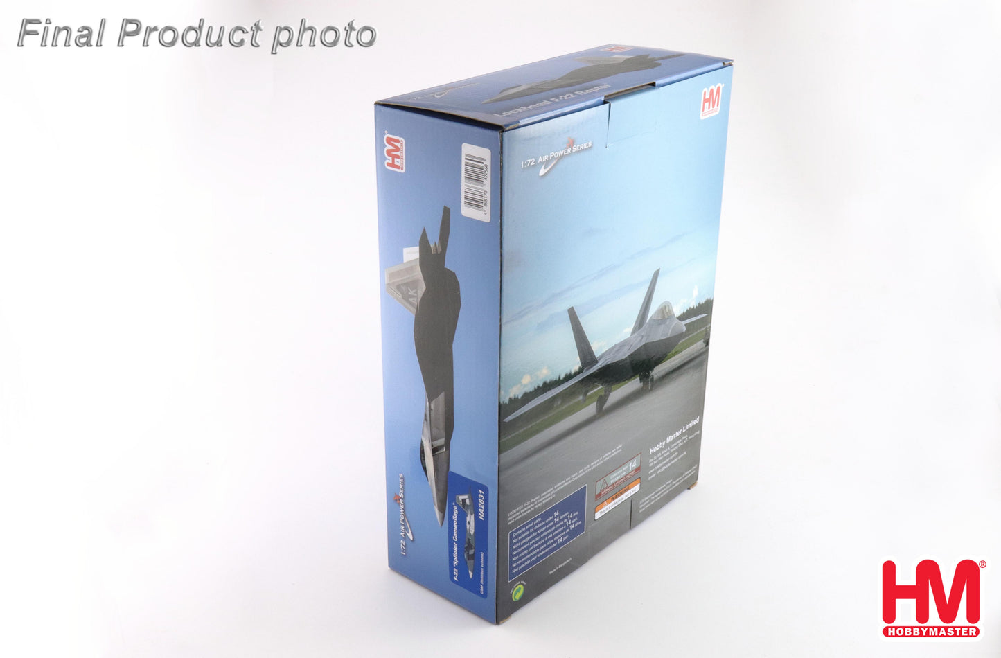 HOBBY MASTER F-22 USAF "SPLINTER CAMOUFLAGE (FICTITIOUS SCHEME)"